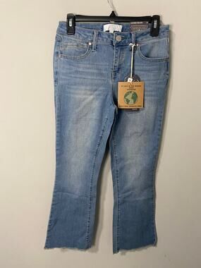 1822 Denim High Rise Bootcut Jeans Women's Size 4 Dark Wash Stretch